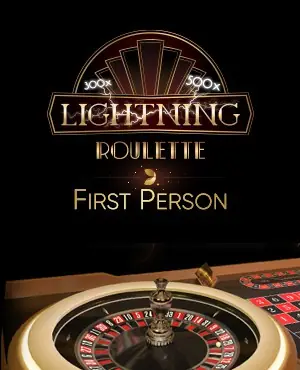 First Person Lightning Roulette by Evolution at NeptunePlay Casino
